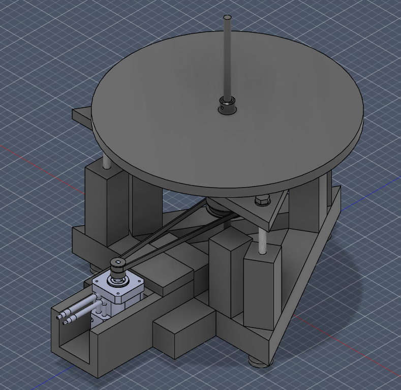 Turntable Engineering Drawing